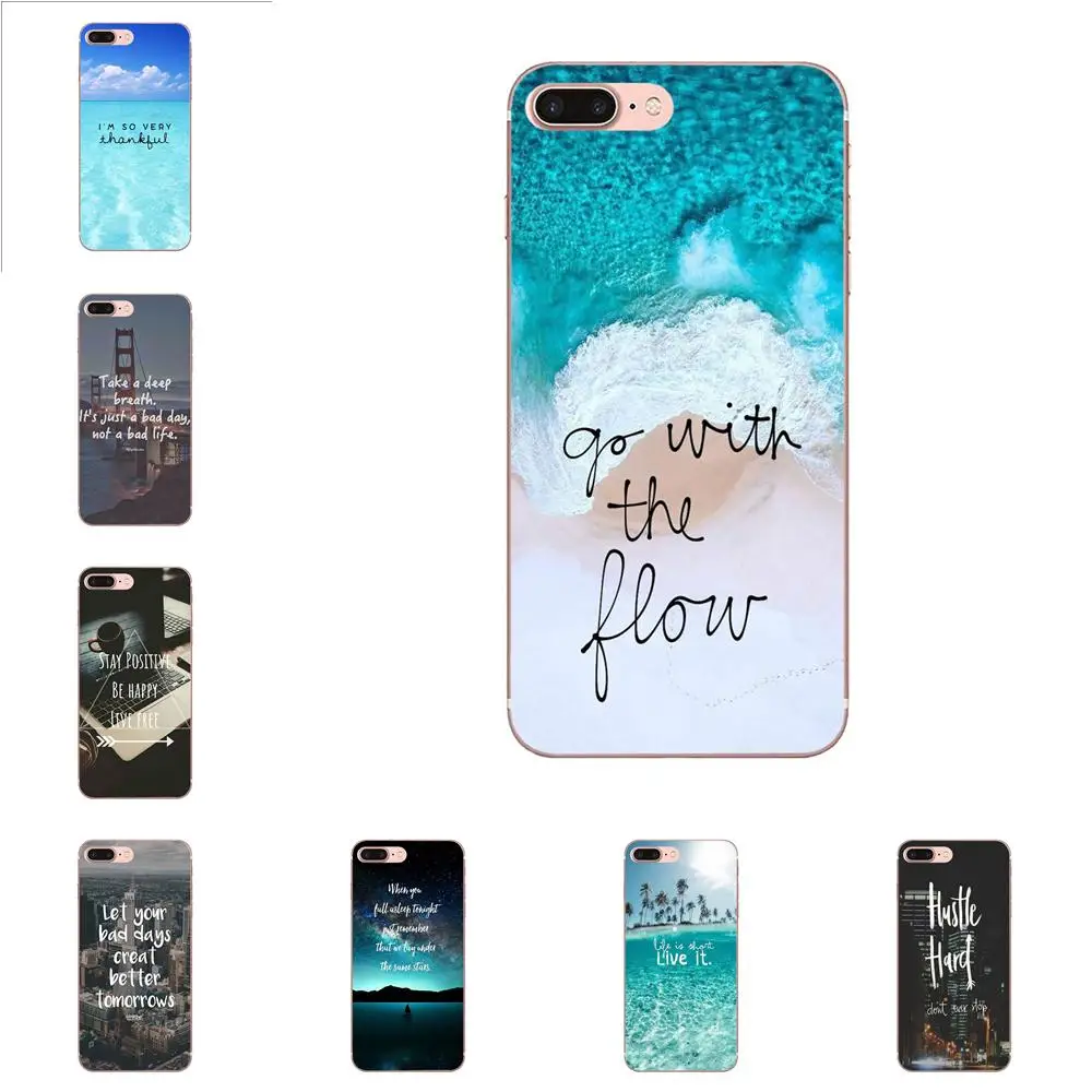 

For Xiaomi Redmi Mi Note 7 8 9 SE Pro Lite Go Play Soft Cases Skin Inspirational Phrase Unique