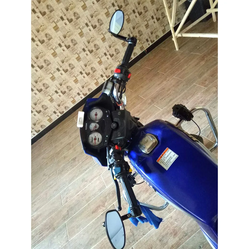 Мотоциклетное боковое зеркало заднего вида для yamaha fz1 mt 09 r1 ybr 7/8 mt07 jog mt09 tracer virago 125
