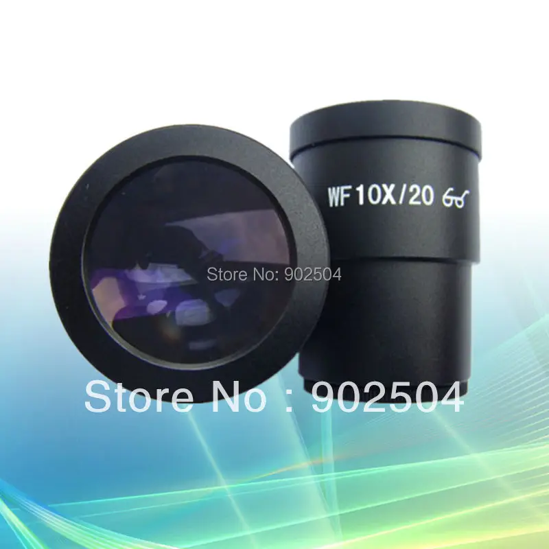 

20mm /WF10X Microscope Ajustable Wide Angle Eyepiece Optical Lens with Mounting Size 30mm
