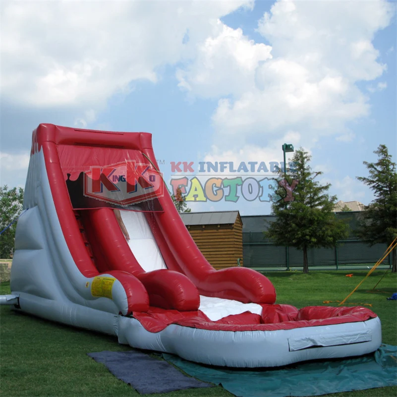 Children's water park inflatable slide