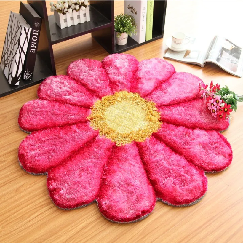 Wholesale Rose Rug - Beautiful CM Diameter D Font B Rose B Font Font B Rug B Font Flower Carpets