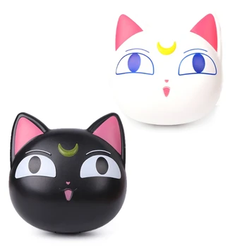 

2018 New Lens Box Cartoon Cute Cat Portable Contact Storage Case Mirror Container Holder Drop Shipping Support