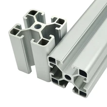 1pcs 4040 Aluminum Profile Extrusion 100-800mm Length European Standard Anodized Linear Rail for DIY CNC 3D Printer Workbench