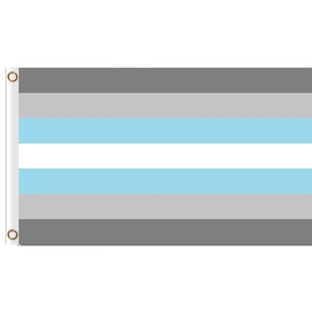 Demiboy Flag 5 x 3 FT Gay Pride LGBT Rainbow Demiboy Flag 5 x 3 FT Gay Pride LGBT Rainbow