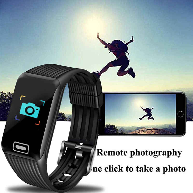 BANGWEI 2019 New Smart Watch Men Women Fitness Tracker Heart Rate Blood Pressure Monitor Smartwatch Sport Watch for ios android