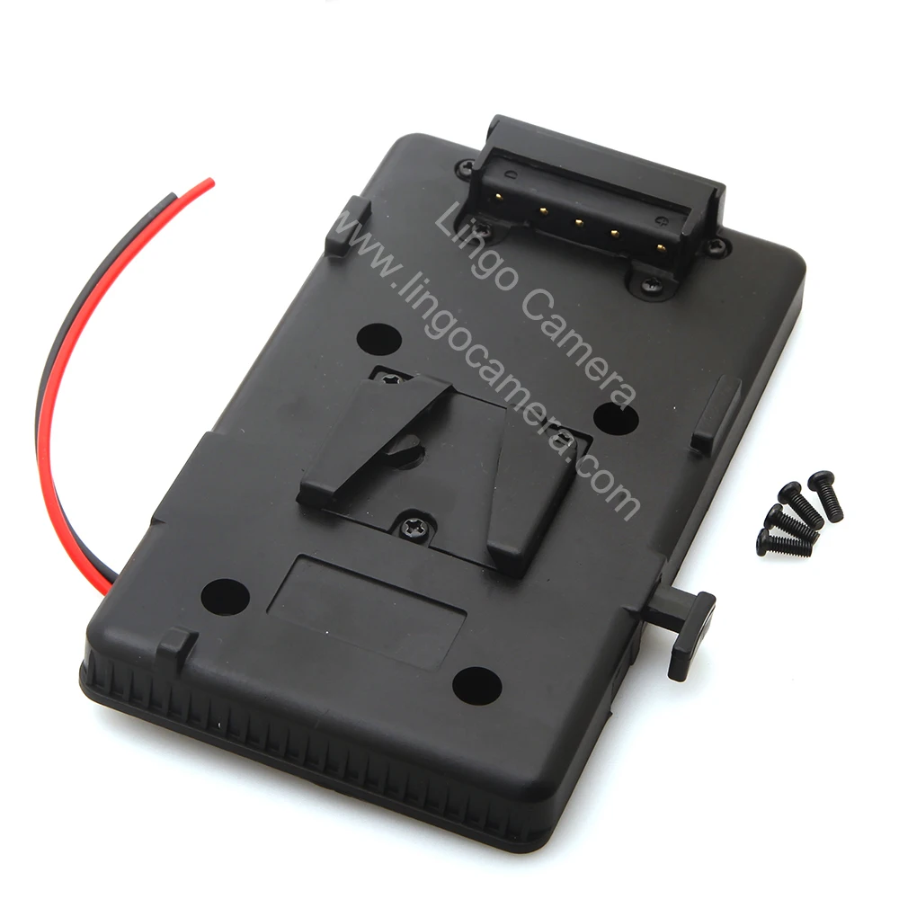 UC9555 батарейный блок пластина адаптер для sony V shoe Mount Lock Внешняя батарея|plate