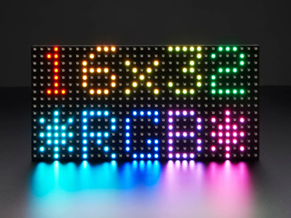 Leeman Промышленности P10 RGB SMD 16x32-светодиодный пиксель матричный дисплей 3 шт. 5050