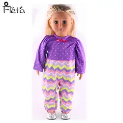 Одежда для кукол ручной работы Симпатичные Кружева комбинезон подходит для 18-дюймов американской куклы или 43 см кукла