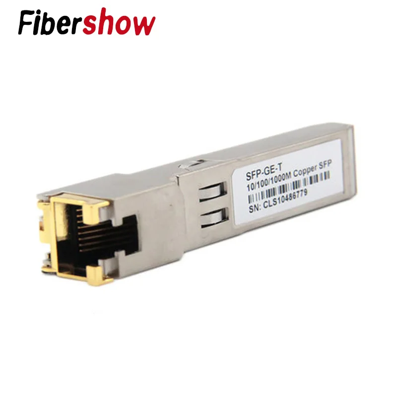SFP модуль Ethernet порт RJ45 коммутатор gbic 10/100/1000 M Разъем медь RJ45|Оптоволоконное