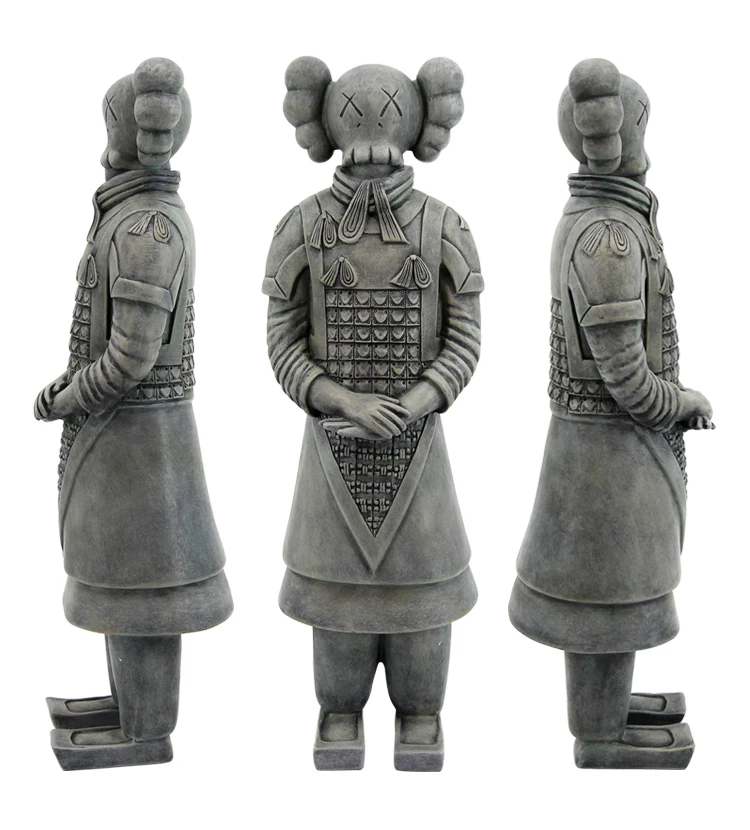 

cos kaws Terracotta Army people in Xi'an Astro Boy