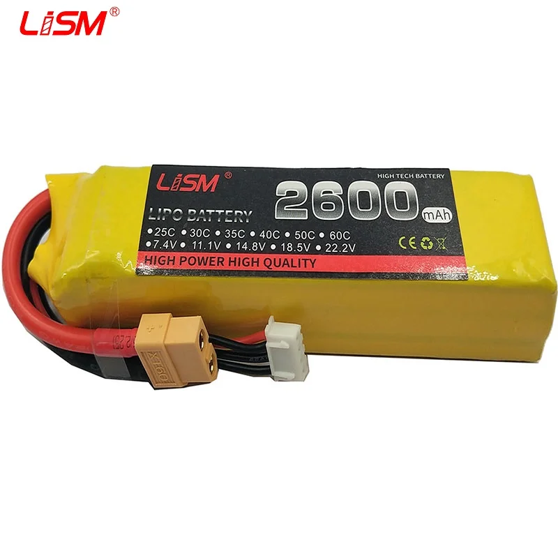 RC lipo battery 3S 11.1v 2600mAh 35C For RC Airplane Quadrotor Helicopter Drone 11.1V Battery LiPo 35C 3S #30C12 RC lipo battery 3S 11.1v 2600mAh 35C For RC Airplane Quadrotor Helicopter Drone 11.1V Battery LiPo 35C 3S #30C12