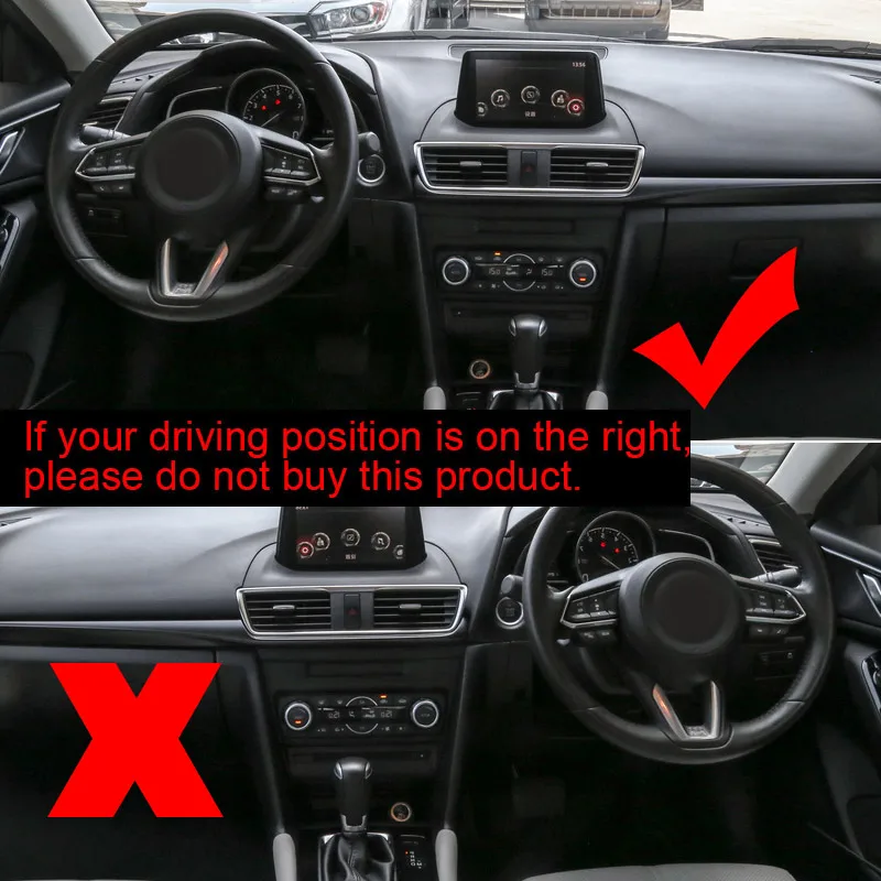 4 шт. внутренние подлокотники для Mazda 3 Axela 2017 2018 2019|Лепнина интерьера| |