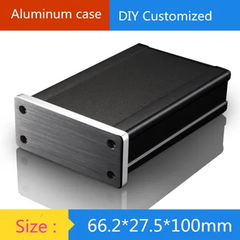 

DIY AMP case 66.2*27.5*100mm aluminum amplifier chassis Instrumentation case Headphone amp amplifier chassisAmp aluminum housing