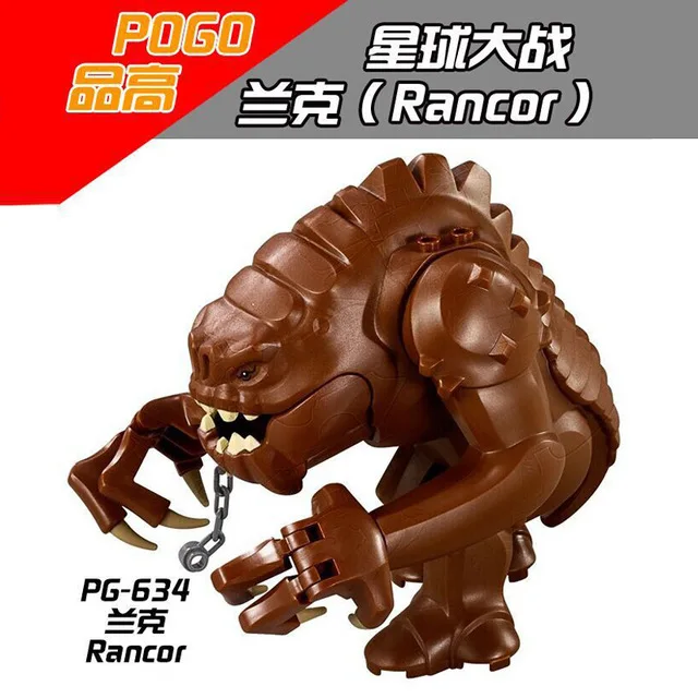 

PG634 Star Wars DIY building block Legacy Collection Jabba Rancor bricks Mini Action igure kids toys gift Compatible With decool