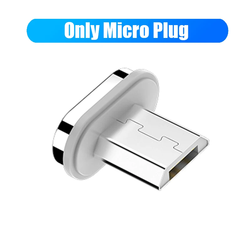 Магнитный usb-кабель для зарядки 5A type C Micro usb Cavo Magnetico быстрое зарядное устройство магнитный кабель для Xiaomi Mi3 Mi4 Mi5 huawei - Цвет: Only Micro Plug