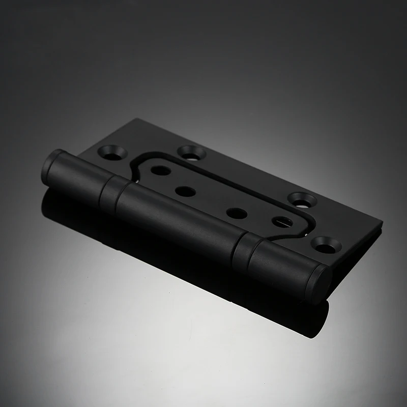 

4 Inch Stainless Steel Black hinges for Door High Quality Mute Bearing Flat Hinges