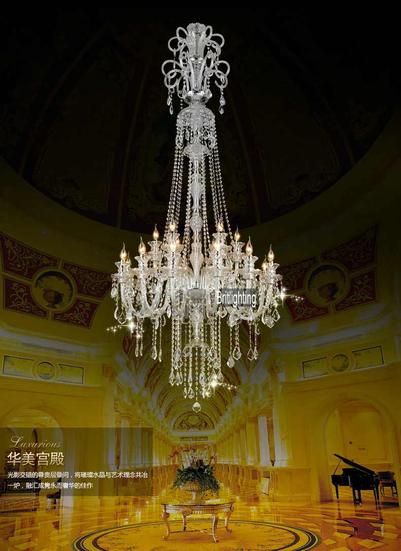 Aliexpress.com : buy large chandeliers living room victorian ...