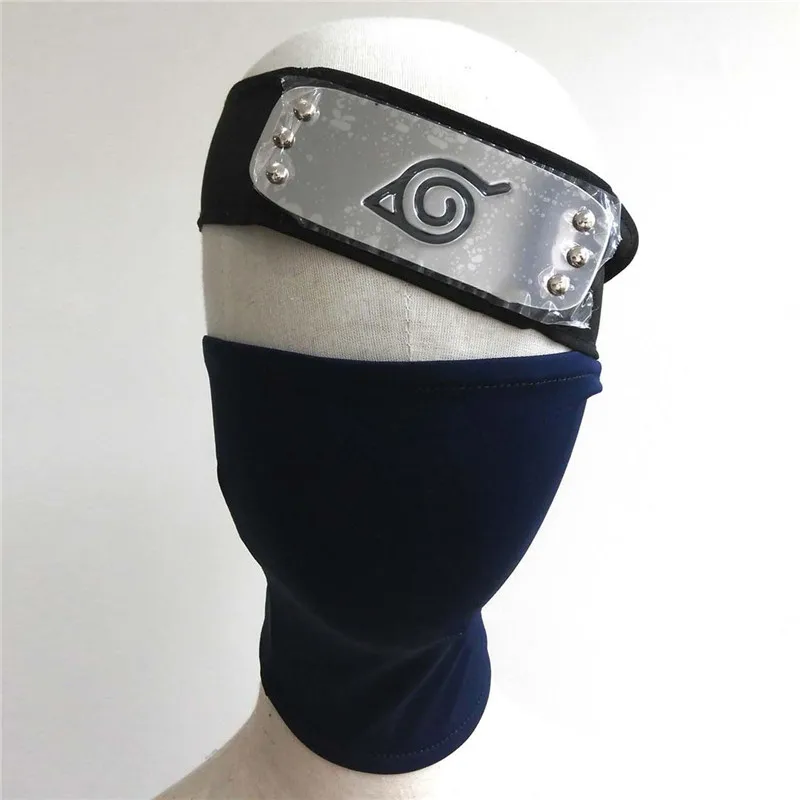 Special Offer Takerlama 2pcs/set Face Mask&Headband COSPLAY for Anime