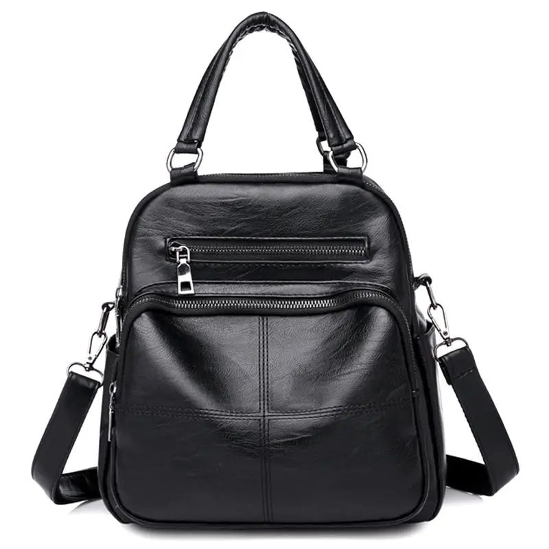 Новый Модный женский рюкзак кожаные Брендовые женские рюкзаки высокого качественный школьный рюкзак элегантный