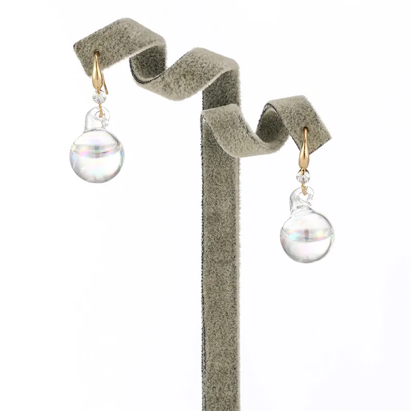 Boucle D'oreille Femme 2019 Zinc Alloy Crystal Clear Pendant Korean Earrings | Украшения и аксессуары