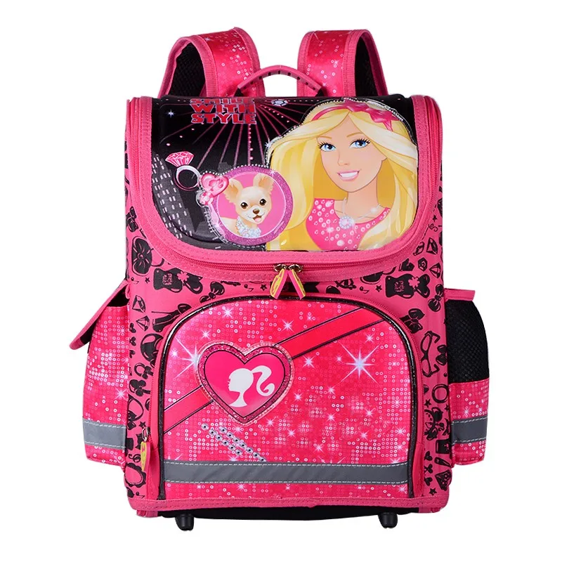 2016 Boys Girls School Bags Backpacks Child Orthopedic Waterproof Backpack Boy Car Book bag Kids Satchel Knapsack Mochila