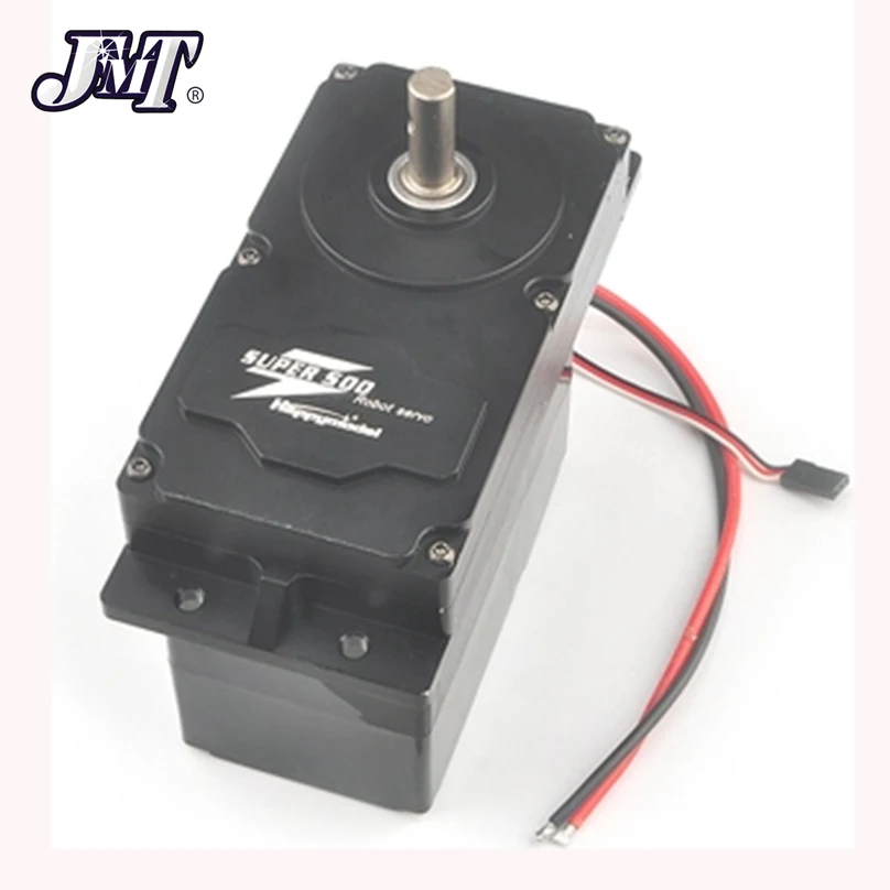 JMT 500 500KG.CM High Torque Metal Servo SUPER 12V-24V DC Input Holding PWM Servo with BEC 5V Parts JMT 500 500KG.CM High Torque Metal Servo SUPER 12V-24V DC Input Holding PWM Servo with BEC 5V Parts