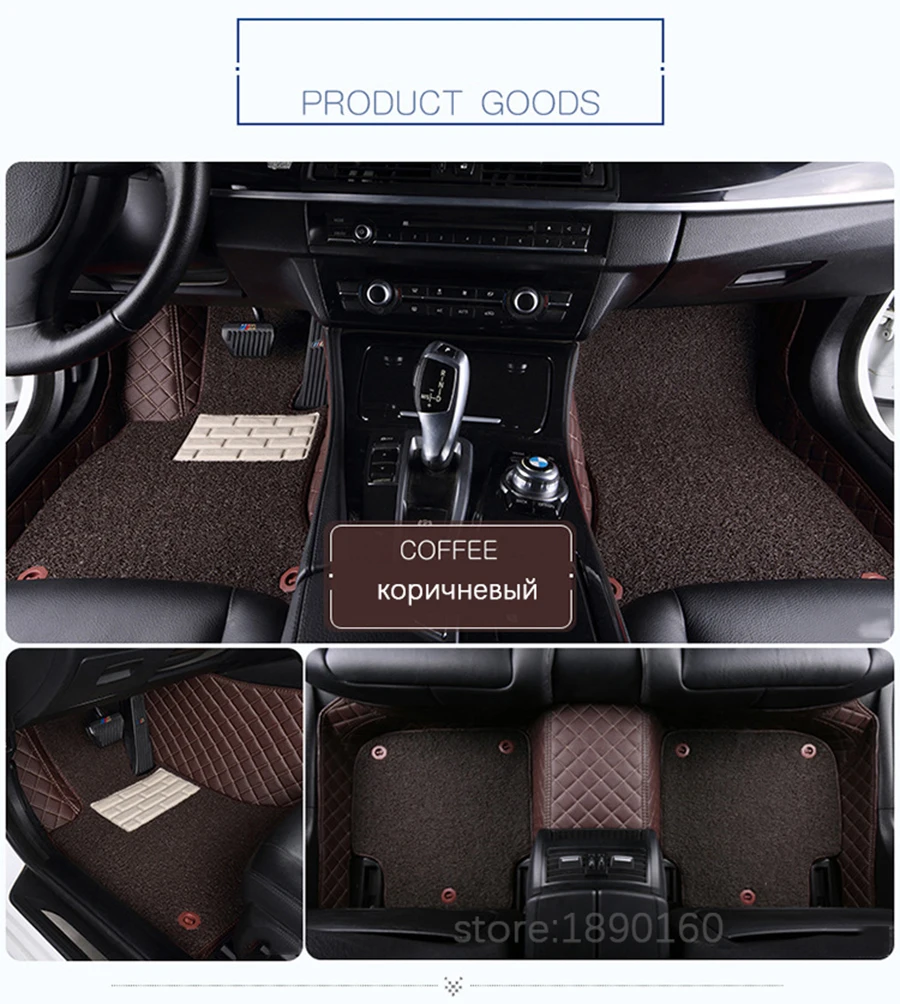 Пользовательские автомобильные коврики для Защитные чехлы для сидений, сшитые специально для Toyota Corolla Camry Rav4 Auris Prius Yalis Avensis Alphard 4runner Hilux highlander sequoia corwn
