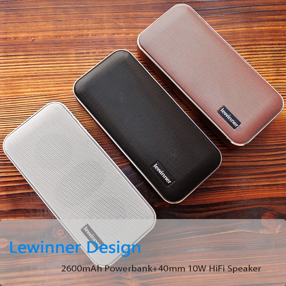 Lewinner BT205 IPX4 водонепроницаемый Bluetooth динамик 10 Вт мини Портативный Беспроводной