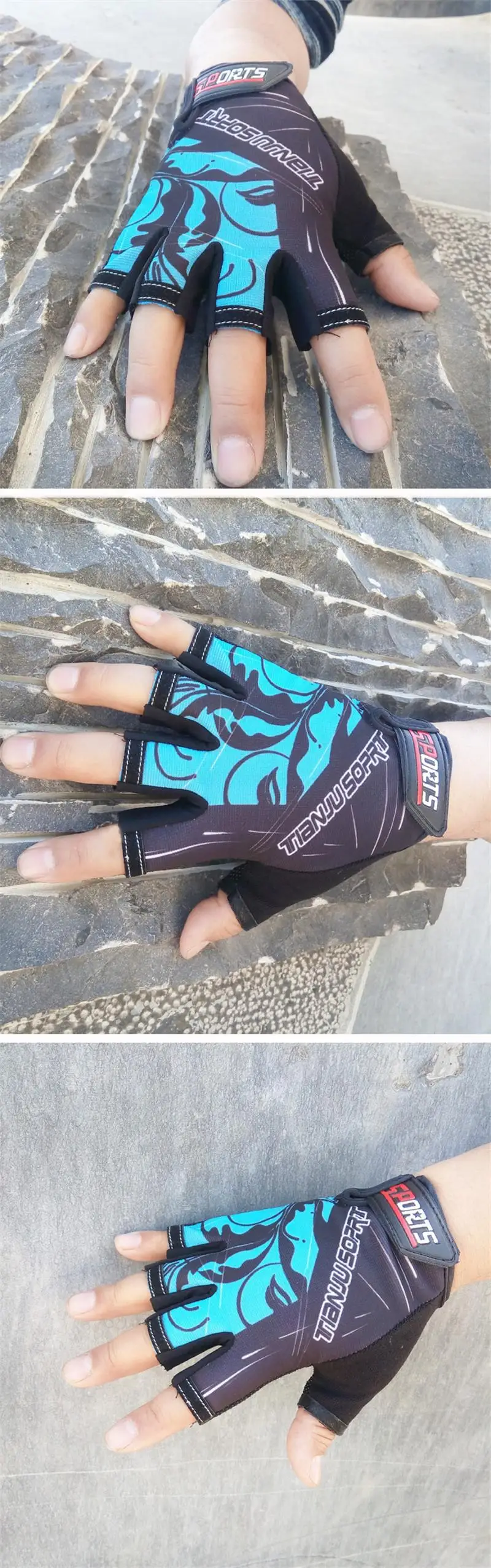 Новые модные перчатки, рукавицы без пальцев для мужчин и женщин, для упражнений, Luva Tatica Guantes