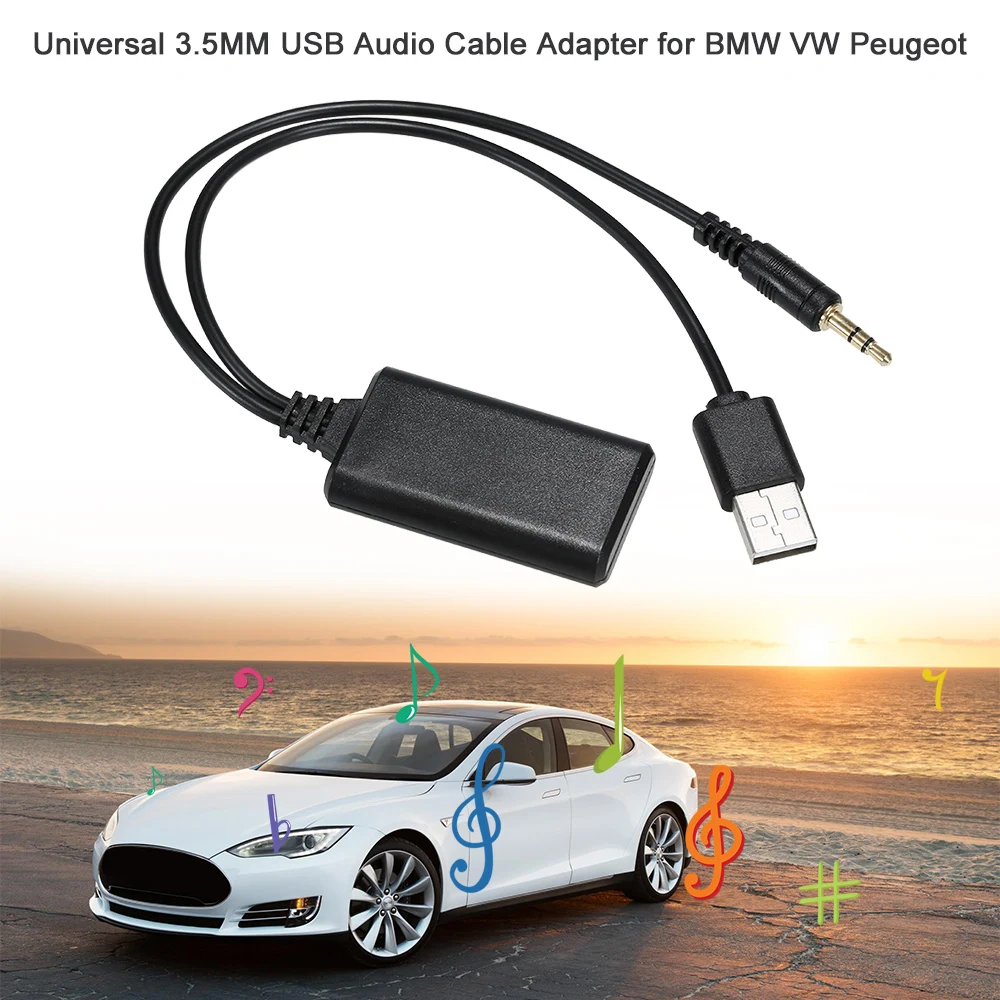 Универсальный 3 5 мм USB 4 1 беспроводной стерео музыкальный Автомобильный приемник