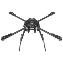 Таро ЖЕЛЕЗНЫЙ ЧЕЛОВЕК 650 стойка ЧПУ CF 3K из чистого углеродного волокна Twill Tubes легкая портативная полностью складная рама квадрокоптера TL65B01