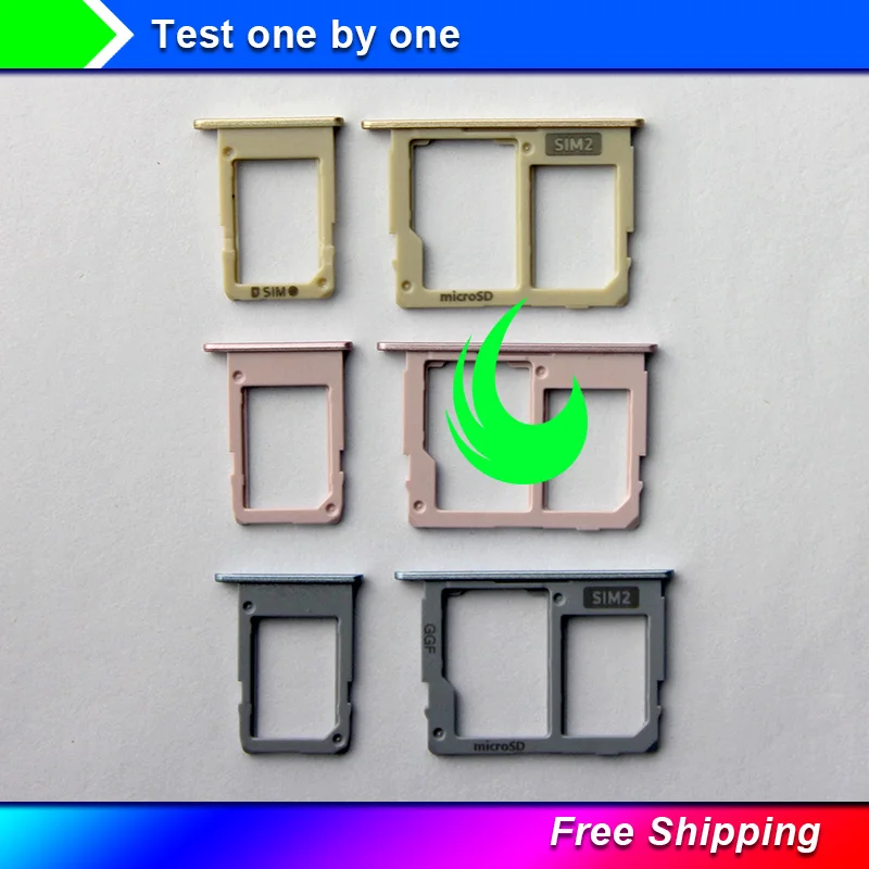 

10pcs New Original Dual SIM/Micro SD Card Tray Holder Parts for Samsung Galaxy J5 2017 J530 SIM Card Tray Replacement