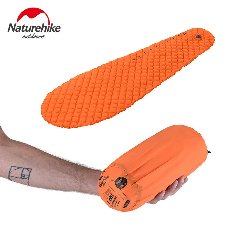 Naturehike ультралегкий коврик палатка Colchoneta de Кемпинг Air Pad Luchtbed надувной Супер Матрас сна открытый 1 человек коврик