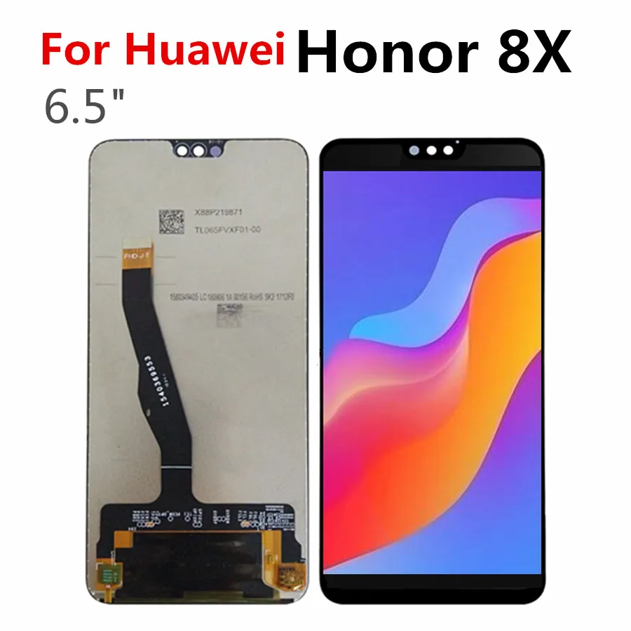 100% Tested For Huawei Honor 8X LCD Display JSN-AL00 JSN-L22 JSN-L21 Full DIsplay screen + Touch Panel Digitizer Assembly | Мобильные