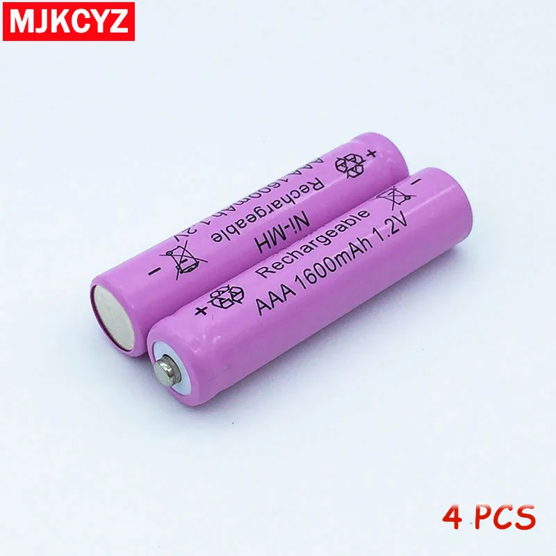 

4X Ni-MH 1.2V AAA Rechargeable 1600mAh 3A Neutral Battery Rechargeable battery ,Free shipping