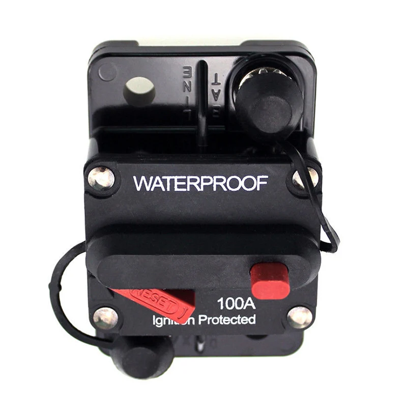 

100 Amp Circuit Breaker Marine Rated Power with Manual Reset Waterproof