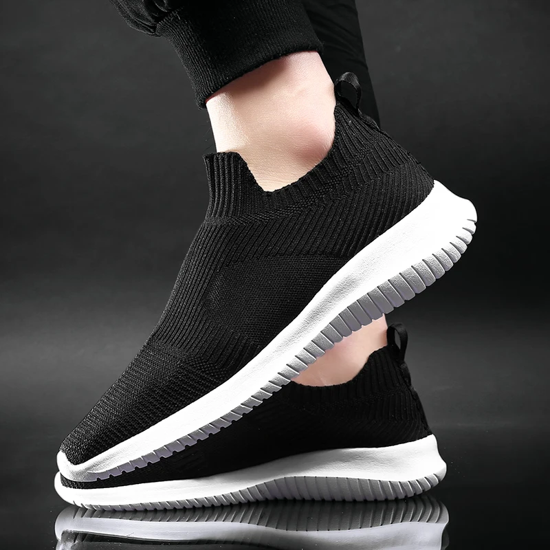 

Hot Sale Breathable Fashion Men Shoes Sweat-Absorbent Anti-Odor Adult Casual Sneakers Light Man Summer Slip-on Mens Loafers