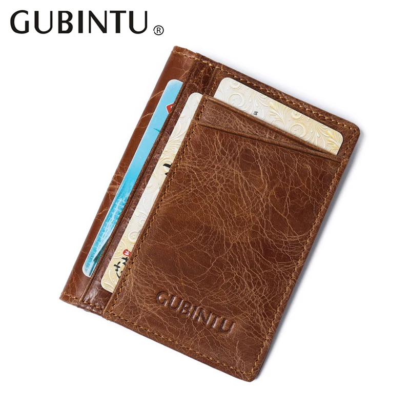 Genuine leather card wallet multifunction purse ultra thin practical holder small top quality guarantee ! | Багаж и сумки