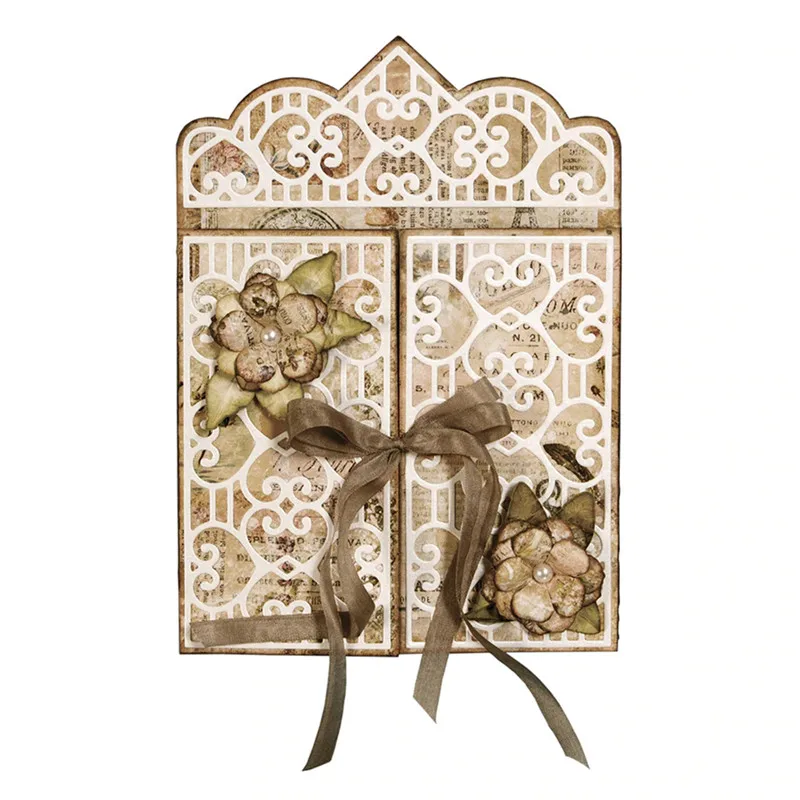 Eastshape Lace Dies Door Metal Cutting Dies Scrapbooking