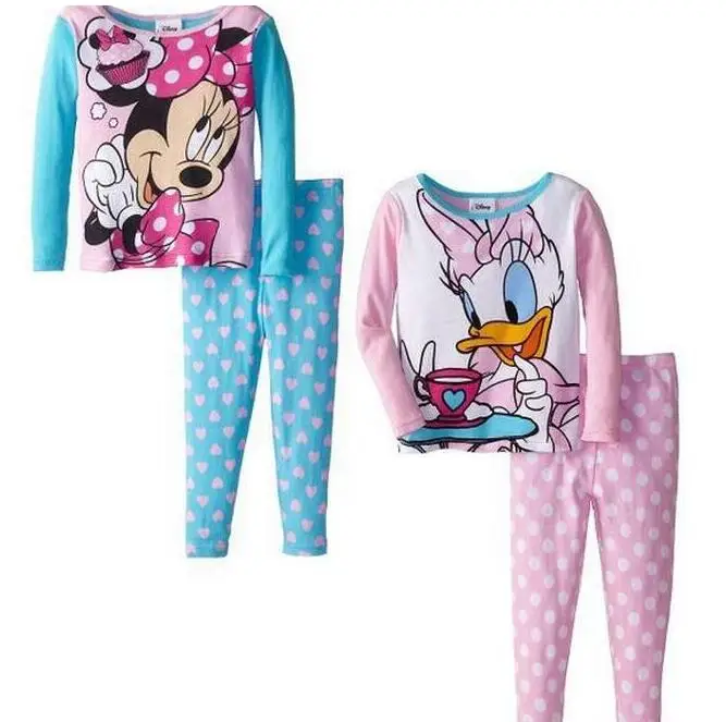 

Drop Shipping Spring Autumn Full Sleeve Cotton Boys Sleepwear Kids Duck Pyjamas Children Baby Girls Pajamas Pijama Infantil