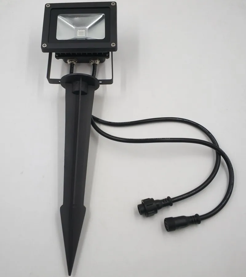 

2019 NEW Style Smart 9W LED Flood Light WS2811 IP66 Waterproof with accessories and 13.5mm/18.5mm/xconnect connector