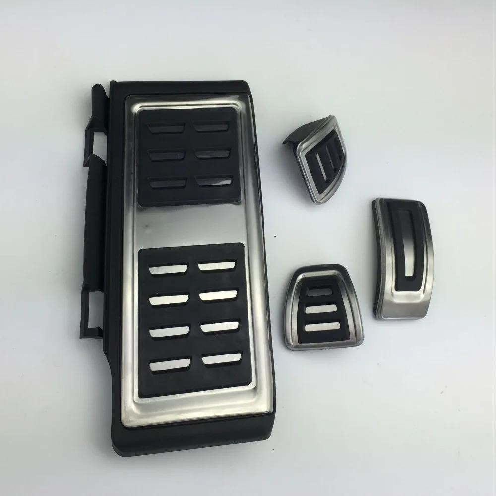 4 Pieces for VW Golf MK7 Octavia 3 Stainless Steel Manual Accelerator