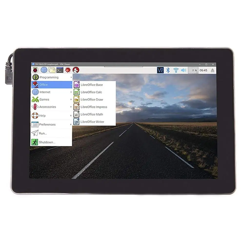 

Sunfounder Raspad-A Raspberry Pi Tablet Bulit-in Battery,10.1'' Touchscreen,and Audio in One for Raspberry Pi 3B+and IoT/AI