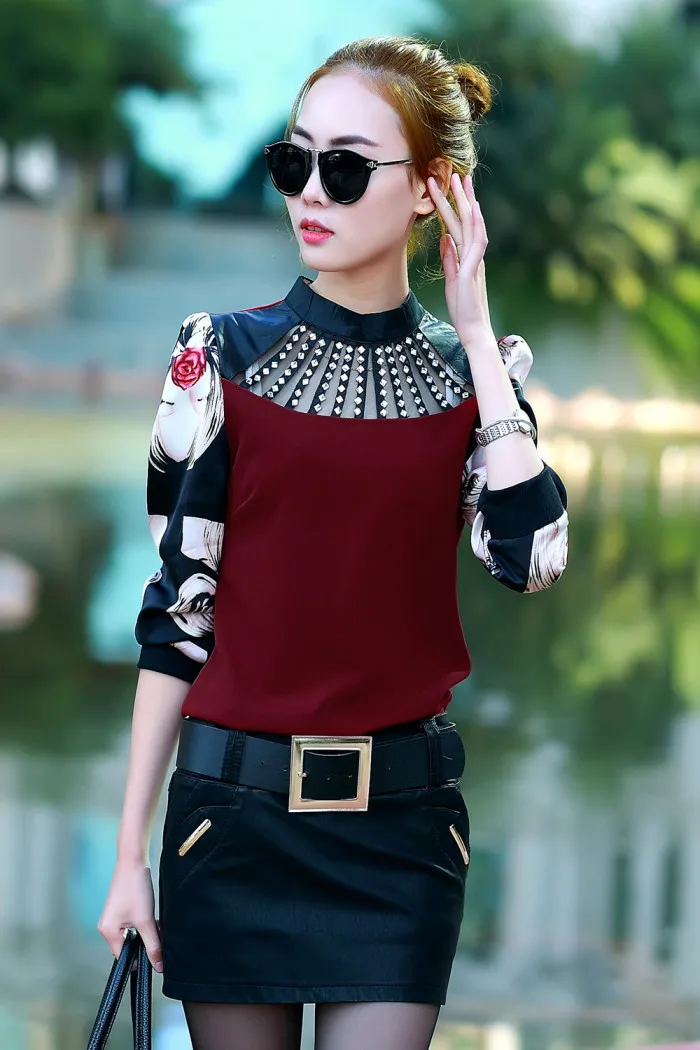 Diamond Long Sleeve Shirt