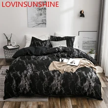 LOVINSUNSHINE одеяло комплекты постельного белья Королева Король пододеяльник набор черный пододеяльник PP01