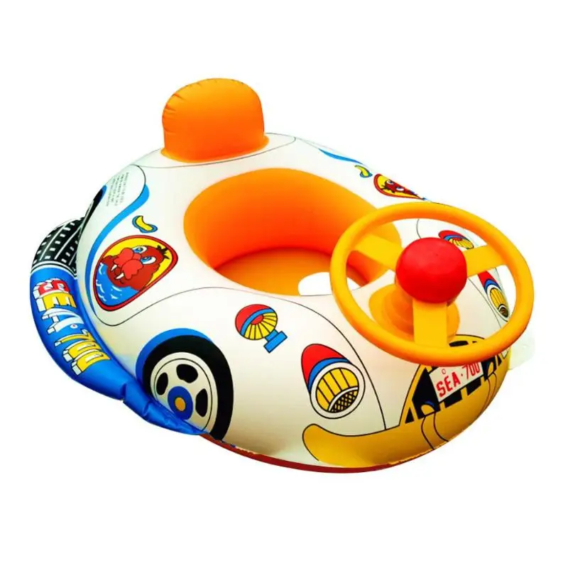 Милый мультфильм детей надувной; для плавания портативный ребенок безопасности плавать ming кольцо надувные изделия для плавания водный игровой бассейн игрушки водные виды спорта игрушка