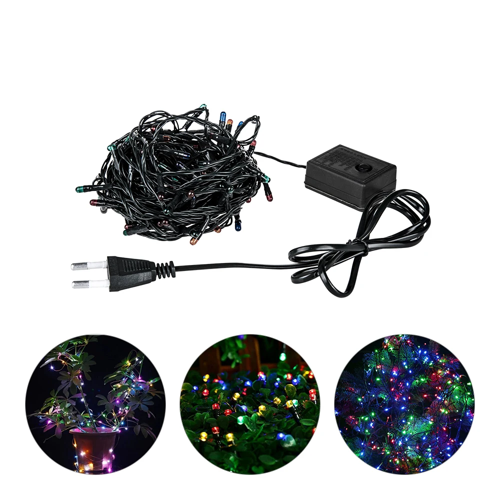 LED Lighting String RGB Garland Fairy Holiday Lights 10M EU Plug