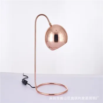 

Modern Table Lamp For Study Room Contemporary Desk Lamp Bedside Lamp lampara de mesa Metal Plating Table Lamp
