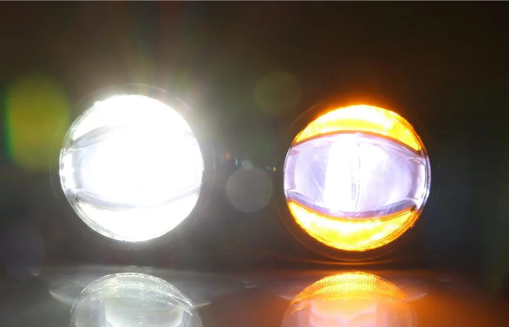 

Osmrk led fog lamp + daytime running light for honda crv civic jazz fit city brv insight crz brio n box n one wgn