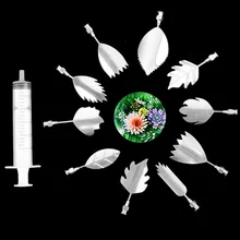 10pcs/set 3D Jelly Flower Art Tools Jelly Cake Gelatin Pudding Nozzle Syringe Nozzle Set Cake Decorating Tools 10pcs/set 3D Jelly Flower Art Tools Jelly Cake Gelatin Pudding Nozzle Syringe Nozzle Set Cake Decorating Tools